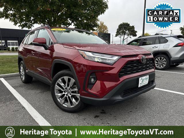 used 2022 Toyota RAV4 car, priced at $34,500