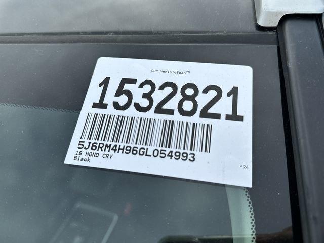 used 2016 Honda CR-V car, priced at $19,500