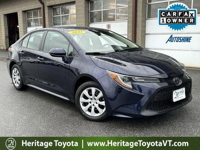 used 2021 Toyota Corolla car, priced at $18,500