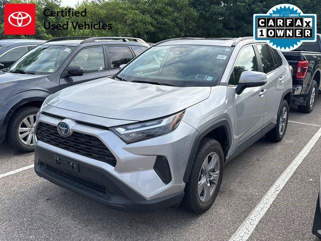 used 2022 Toyota RAV4 Hybrid car, priced at $35,000