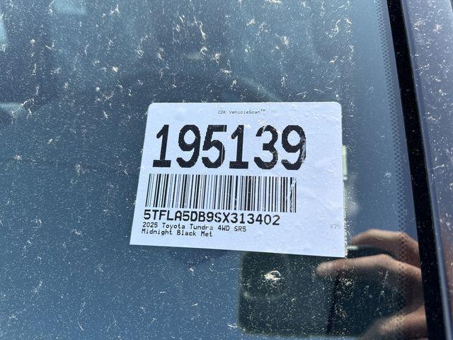 new 2025 Toyota Tundra car, priced at $54,191