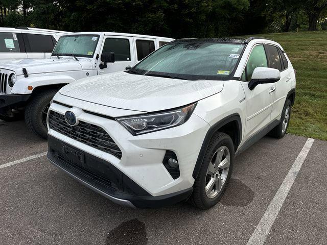 used 2021 Toyota RAV4 Hybrid car, priced at $34,500