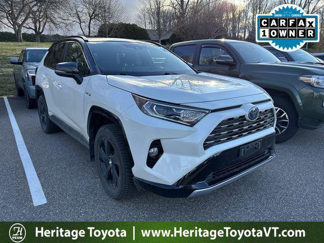 used 2019 Toyota RAV4 Hybrid car, priced at $26,000