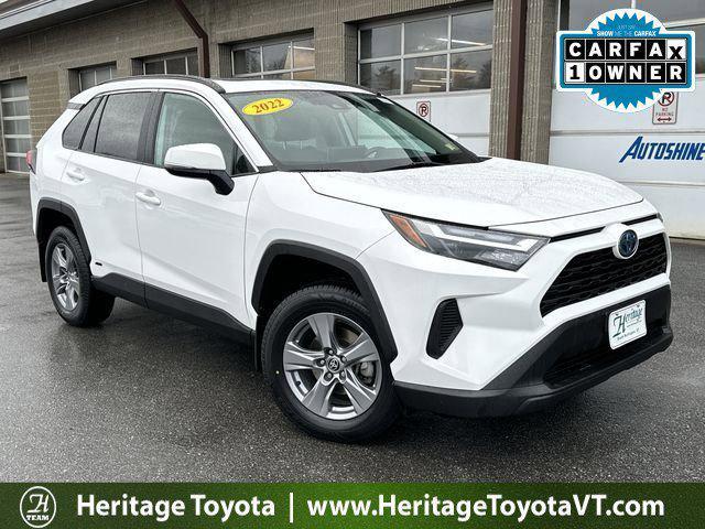 used 2022 Toyota RAV4 Hybrid car, priced at $32,000