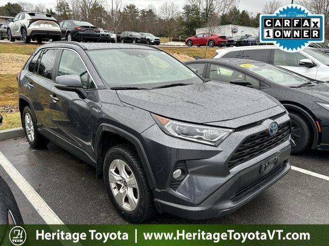 used 2021 Toyota RAV4 Hybrid car, priced at $28,500