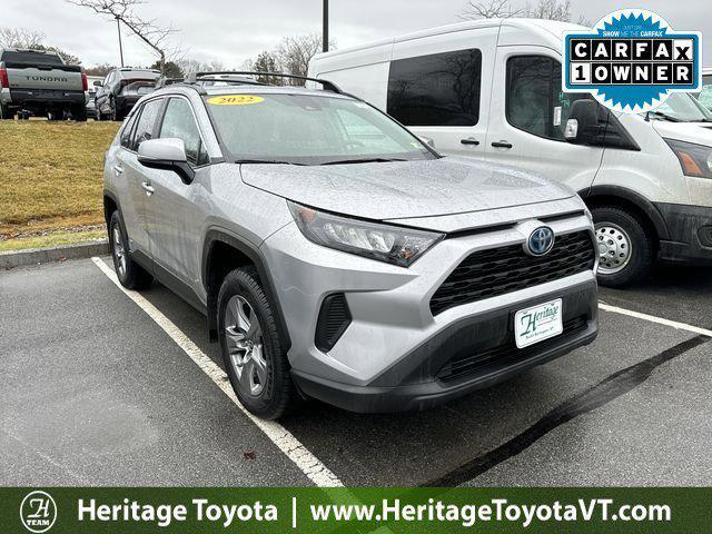 used 2022 Toyota RAV4 Hybrid car, priced at $30,000