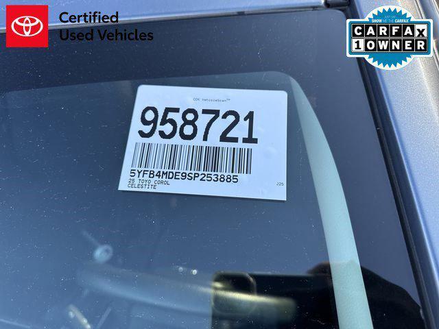 used 2025 Toyota Corolla car, priced at $23,000