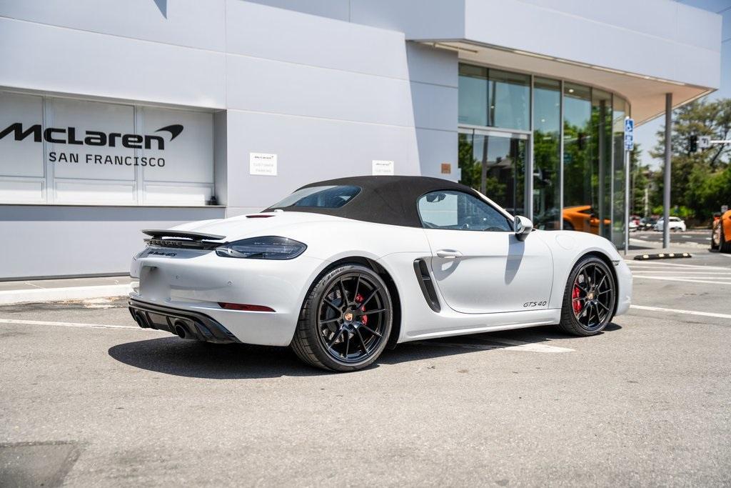 used 2024 Porsche 718 Boxster car, priced at $119,900