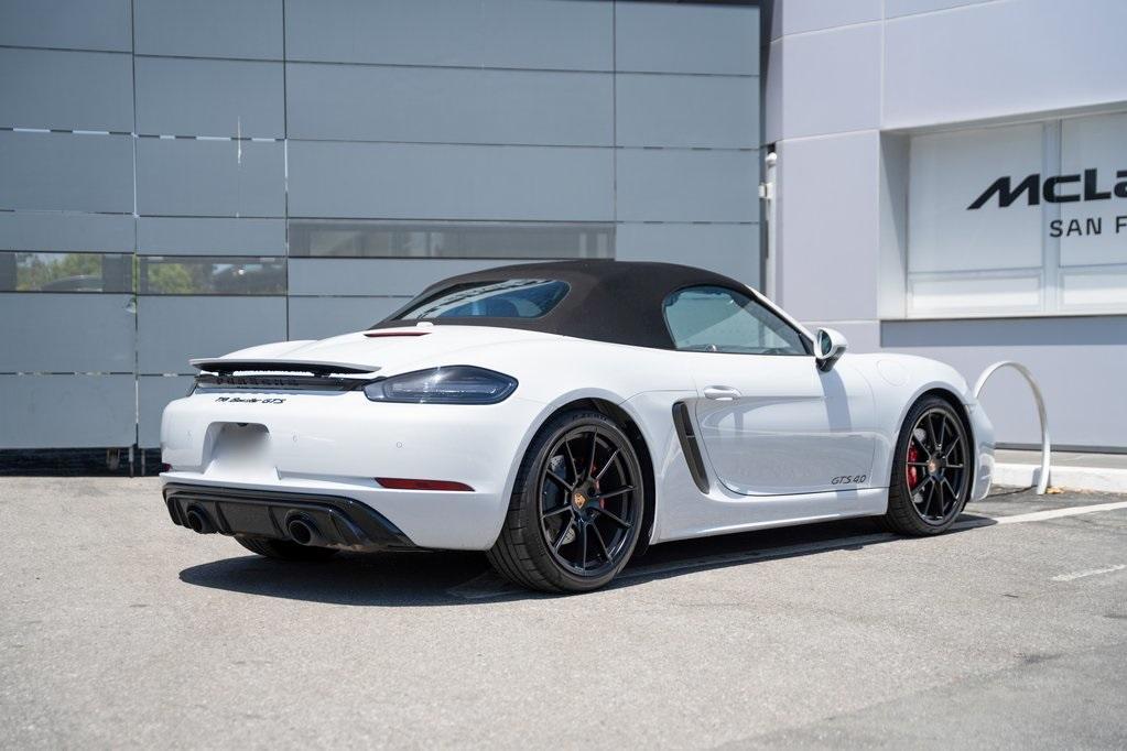 used 2024 Porsche 718 Boxster car, priced at $119,900