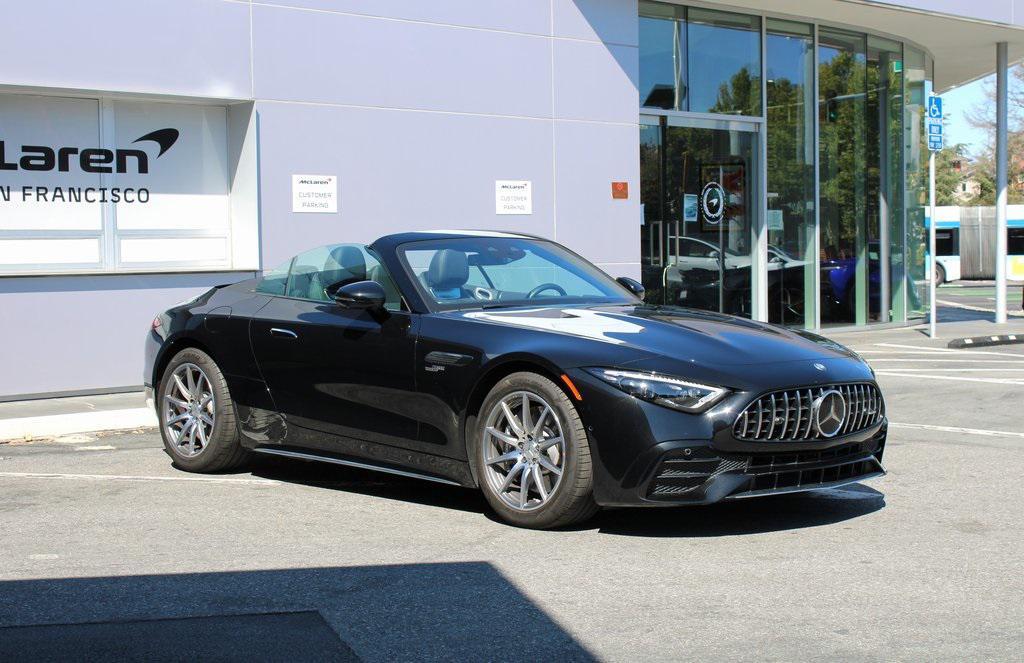 used 2023 Mercedes-Benz AMG SL 43 car, priced at $81,991