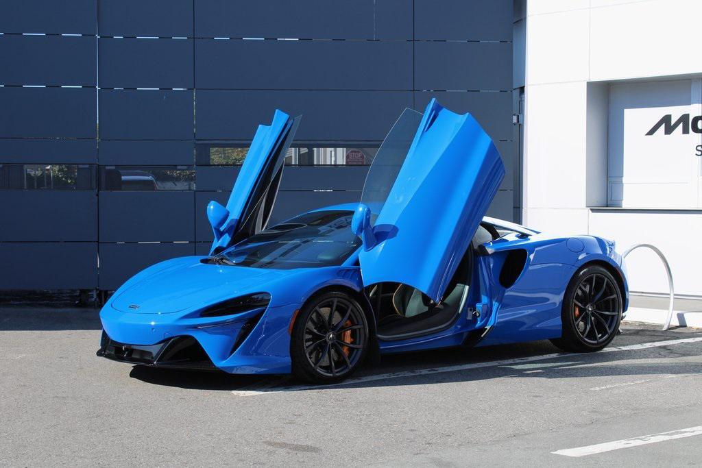 used 2023 McLaren Artura car, priced at $189,991