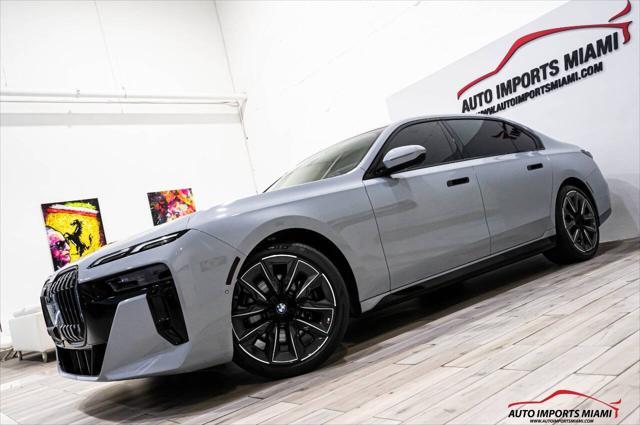 used 2024 BMW 740 car, priced at $75,888