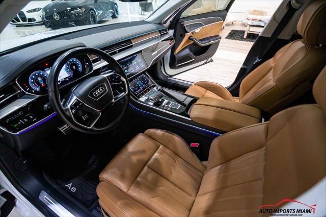 used 2020 Audi A8 car, priced at $41,888