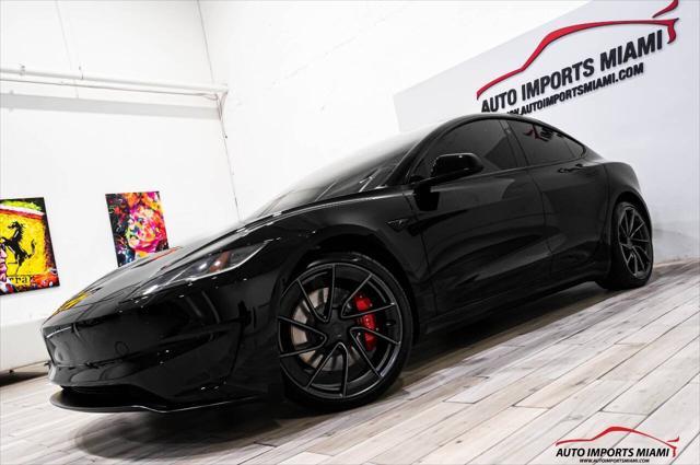 used 2024 Tesla Model 3 car, priced at $46,888