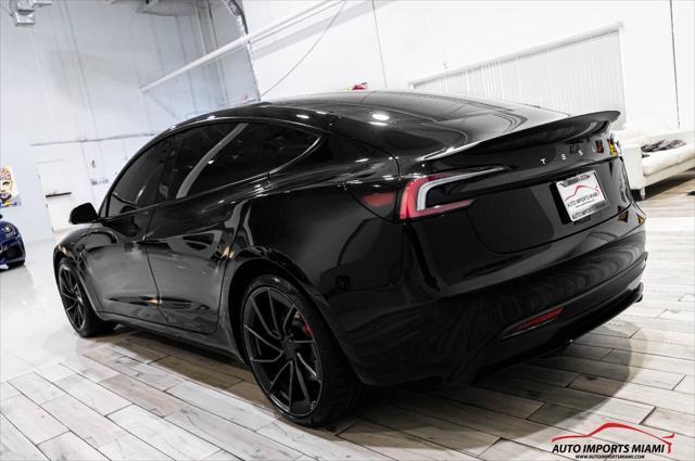 used 2024 Tesla Model 3 car, priced at $46,888