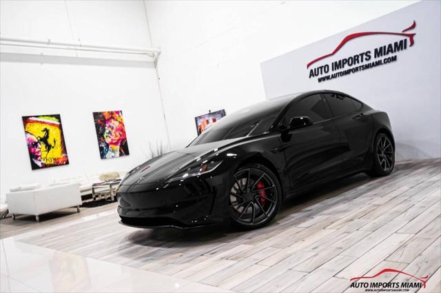 used 2024 Tesla Model 3 car, priced at $46,888
