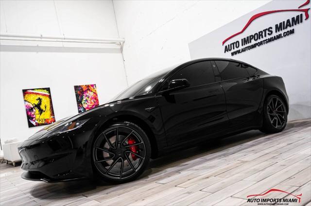 used 2024 Tesla Model 3 car, priced at $46,888