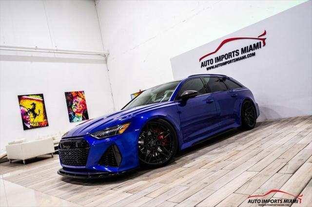 used 2022 Audi RS 6 Avant car, priced at $105,888