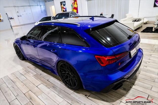 used 2022 Audi RS 6 Avant car, priced at $105,888