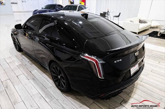 used 2023 Cadillac CT4-V car, priced at $57,888