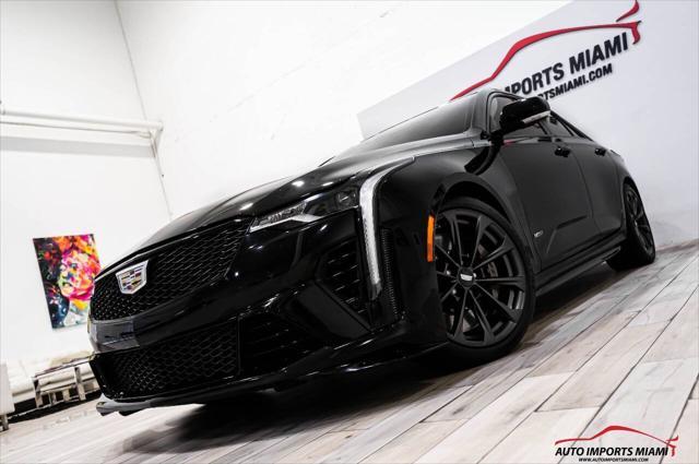 used 2023 Cadillac CT4-V car, priced at $57,888
