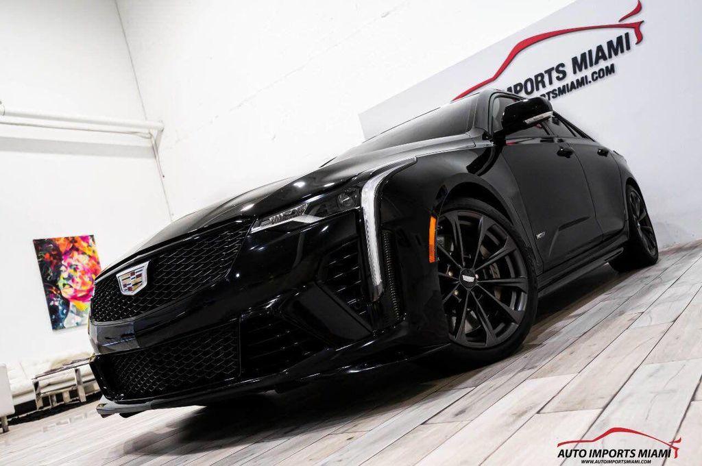 used 2023 Cadillac CT4-V car, priced at $56,888