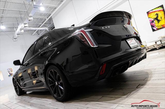 used 2023 Cadillac CT4-V car, priced at $57,888
