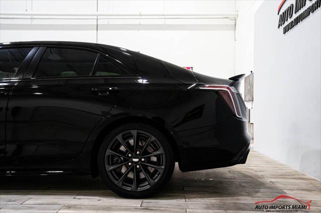 used 2023 Cadillac CT4-V car, priced at $57,888