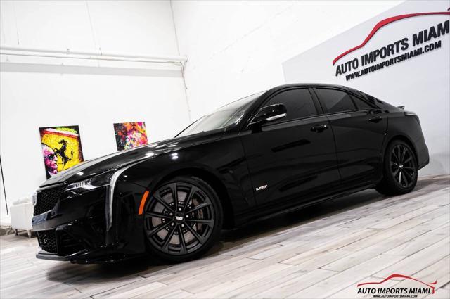 used 2023 Cadillac CT4-V car, priced at $57,888
