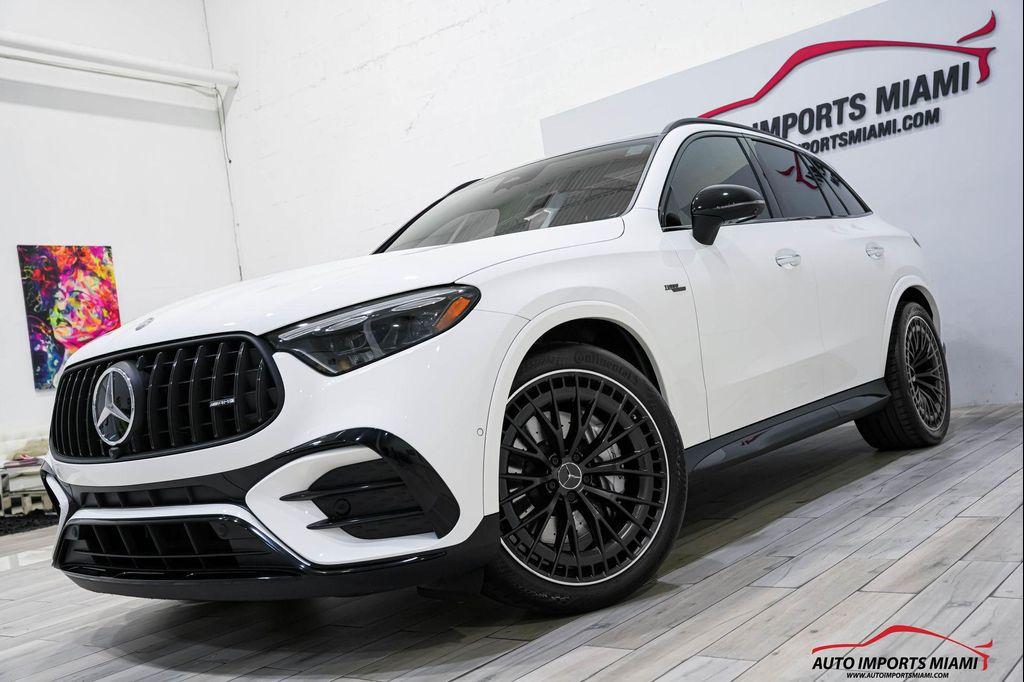 used 2024 Mercedes-Benz AMG GLC 43 car, priced at $60,888