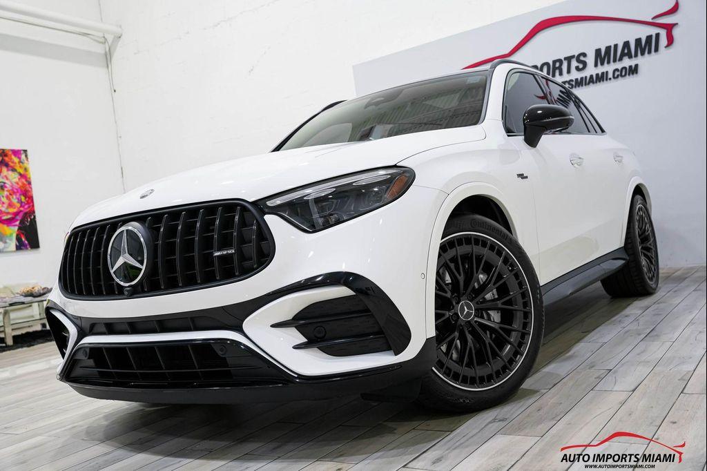 used 2024 Mercedes-Benz AMG GLC 43 car, priced at $60,888