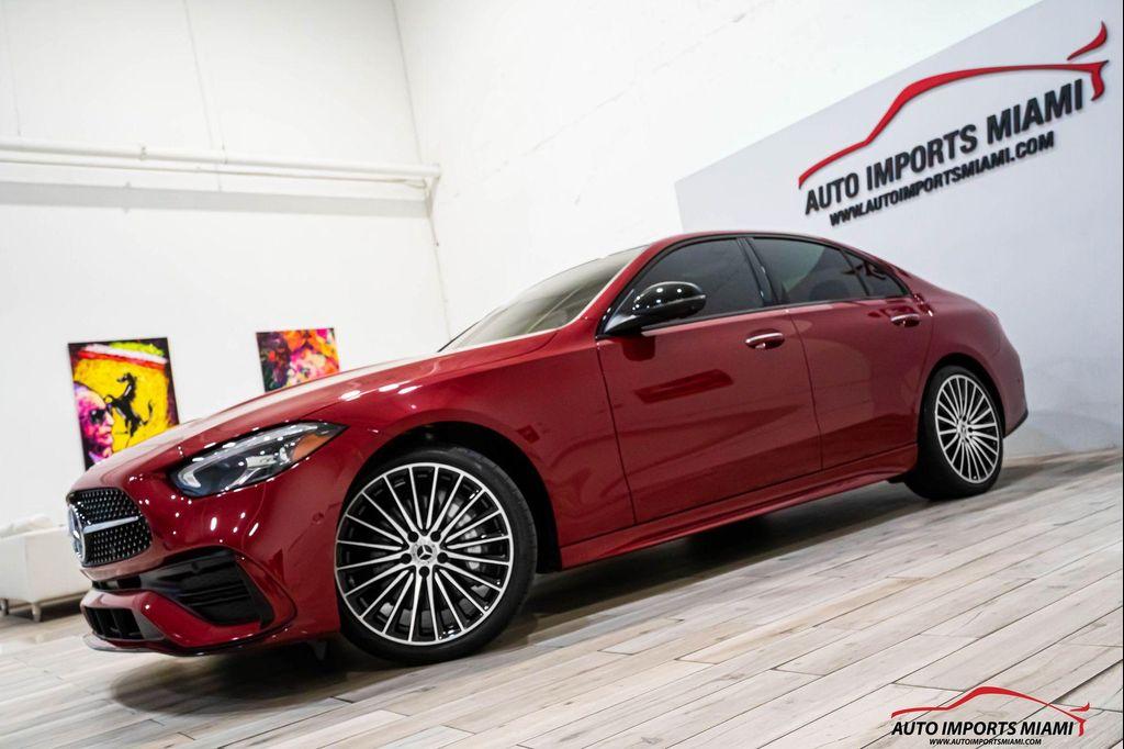 used 2024 Mercedes-Benz C-Class car, priced at $41,888