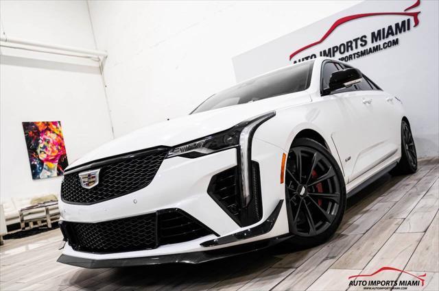 used 2022 Cadillac CT4-V car, priced at $60,888