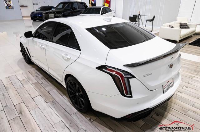 used 2022 Cadillac CT4-V car, priced at $60,888