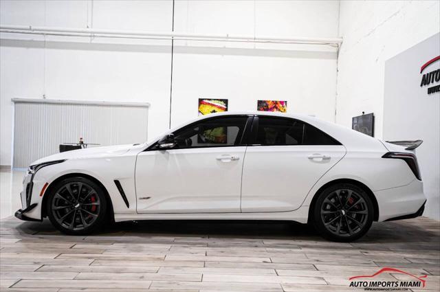 used 2022 Cadillac CT4-V car, priced at $60,888