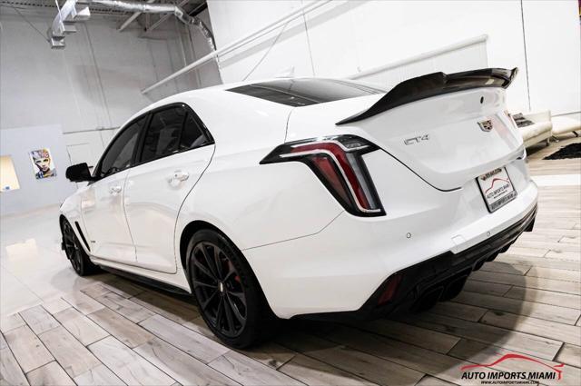 used 2022 Cadillac CT4-V car, priced at $60,888