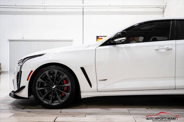 used 2022 Cadillac CT4-V car, priced at $60,888