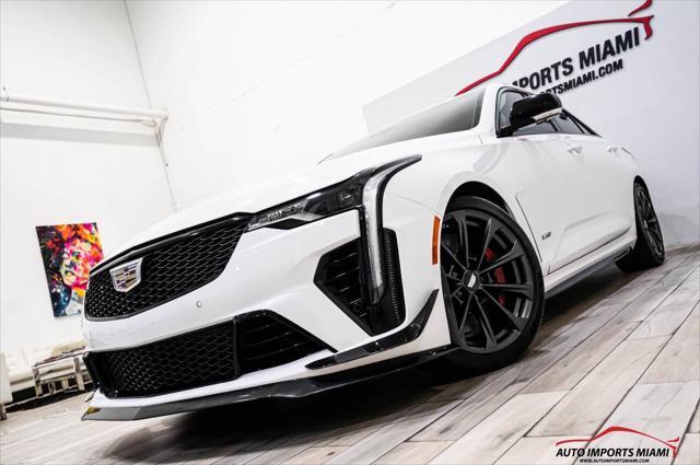 used 2022 Cadillac CT4-V car, priced at $60,888