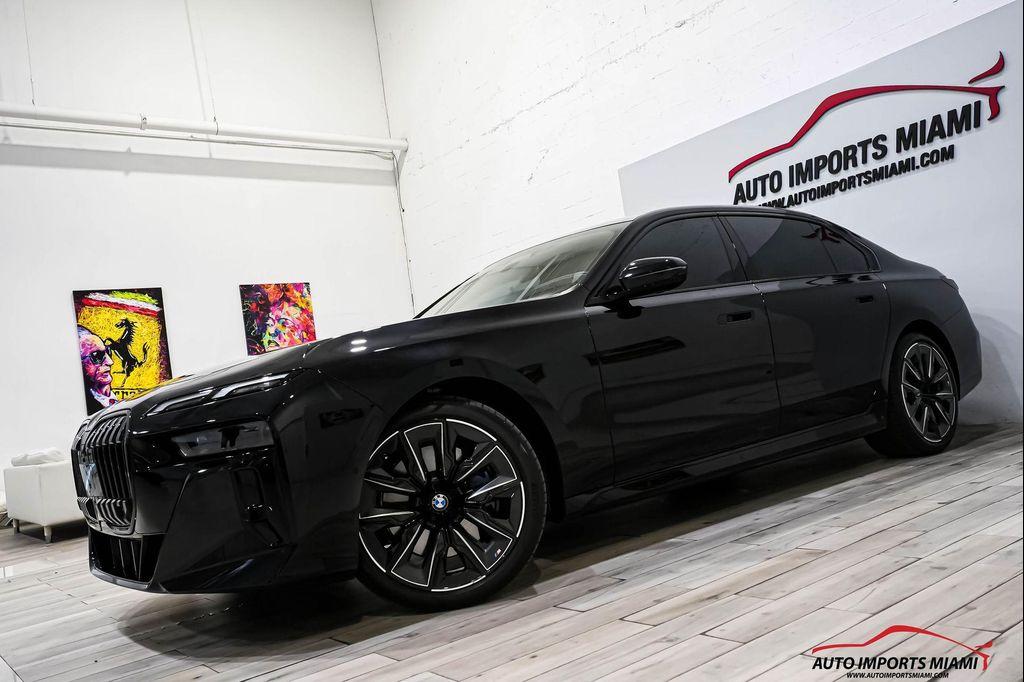 used 2023 BMW 740 car, priced at $70,888