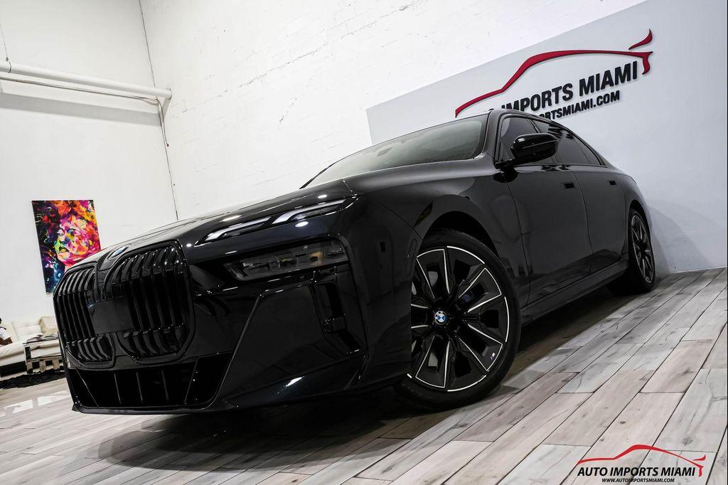 used 2023 BMW 740 car, priced at $70,888