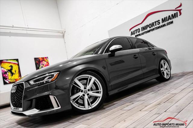 used 2019 Audi RS 3 car, priced at $45,888