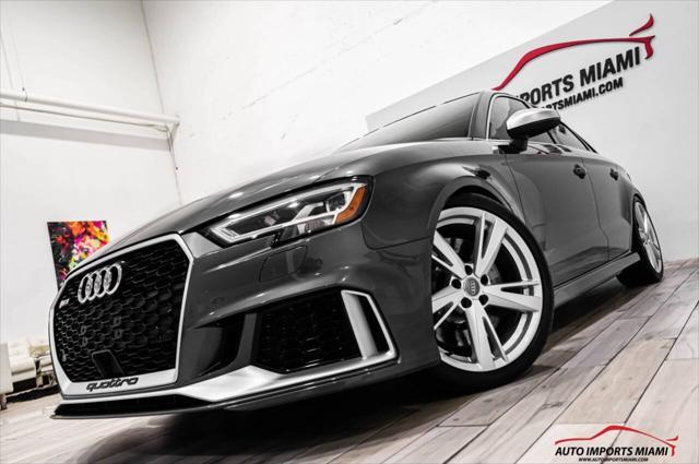 used 2019 Audi RS 3 car, priced at $45,888