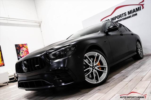 used 2021 Mercedes-Benz AMG E 53 car, priced at $57,888