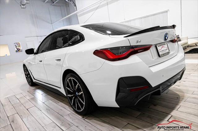 used 2022 BMW i4 Gran Coupe car, priced at $35,888