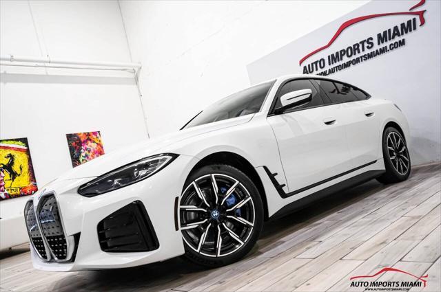 used 2022 BMW i4 Gran Coupe car, priced at $35,888