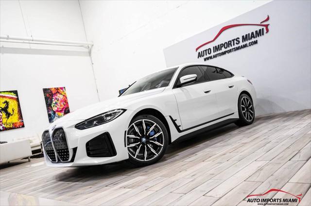 used 2022 BMW i4 Gran Coupe car, priced at $35,888