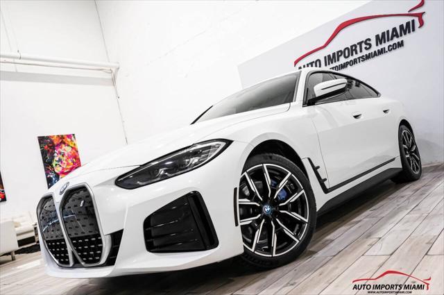 used 2022 BMW i4 Gran Coupe car, priced at $35,888