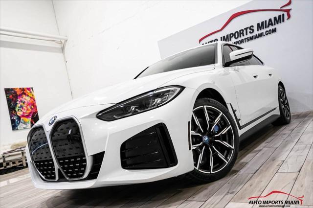 used 2022 BMW i4 Gran Coupe car, priced at $35,888
