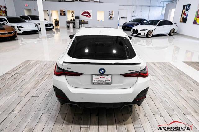 used 2022 BMW i4 Gran Coupe car, priced at $35,888