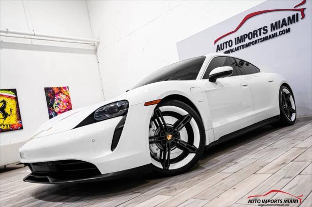 used 2021 Porsche Taycan car, priced at $65,888